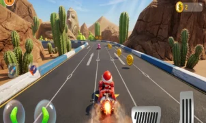 Buggy Racing 3D kart driving and track racing gameplay