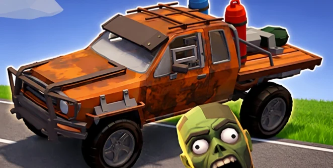 Cars vs Zombies 3D vehicle driving and zombie crushing gameplay