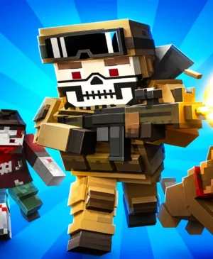 Pixel Gun Apocalypse 9 blocky first person shooter gameplay