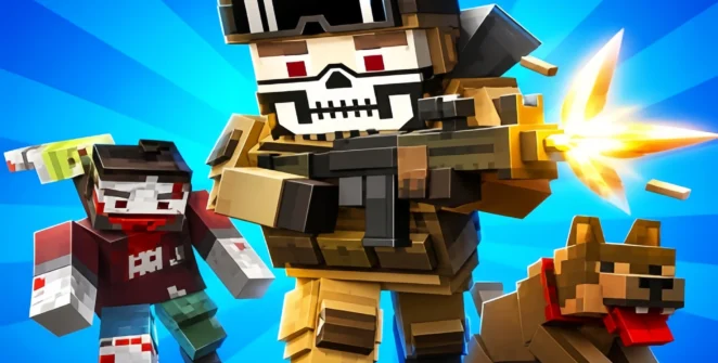 Pixel Gun Apocalypse 9 blocky first person shooter gameplay