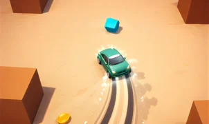 Skill Driver Game top-down car drifting and driving gameplay