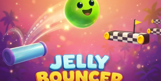 Slime Jelly Bouncer physics platform jumping gameplay