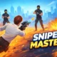 Sniper Master game thumbnail with an airborne shooter