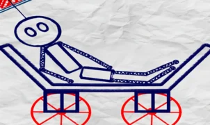 Stickman Blast Puzzle sketch physics gameplay