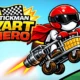Stickman Kart Hero shopping cart launch gameplay