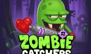 Zombie Catchers 2D zombie hunting gameplay
