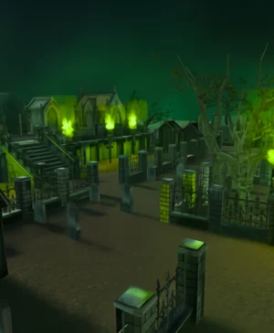 Zombie Grave Yard 3D first person shooter gameplay