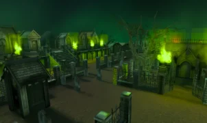 Zombie Grave Yard 3D first person shooter gameplay