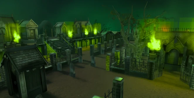 Zombie Grave Yard 3D first person shooter gameplay